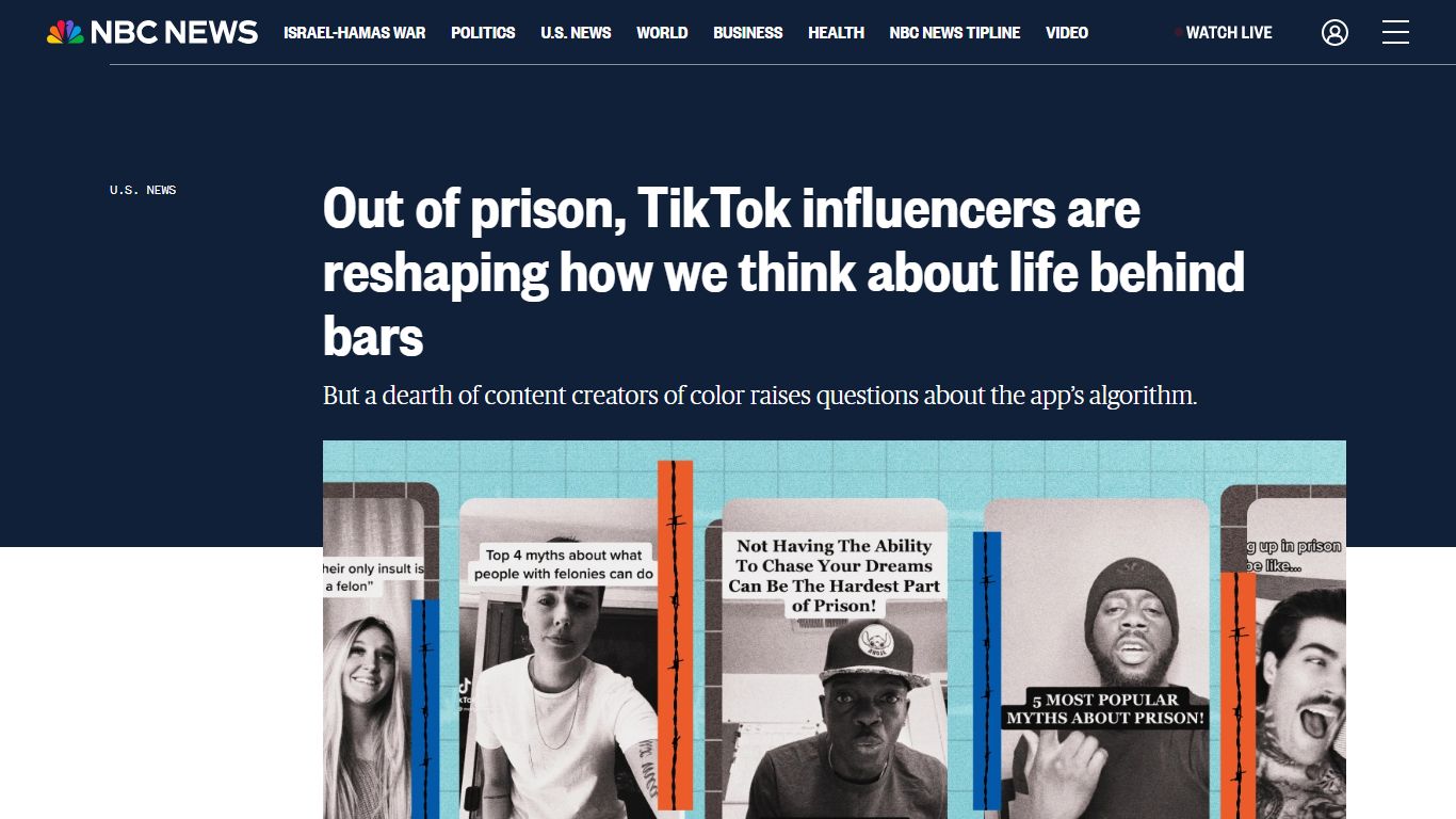 Out of prison, TikTok influencers are reshaping how we think about life ...